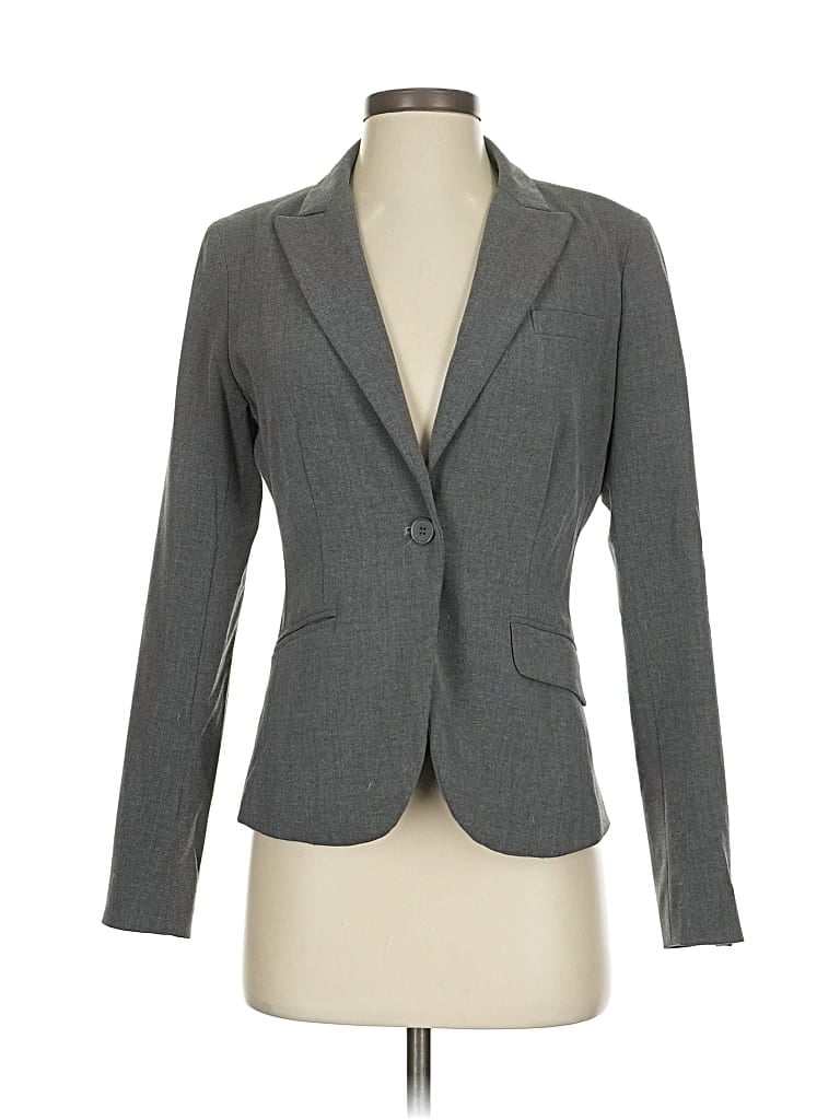Click to view more detailed imagery on our partner's website Pre-owned New York And Company Blazer Jacket In Gray