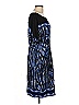 BCBGMAXAZRIA Print Blue Casual Dress Size L - photo 4