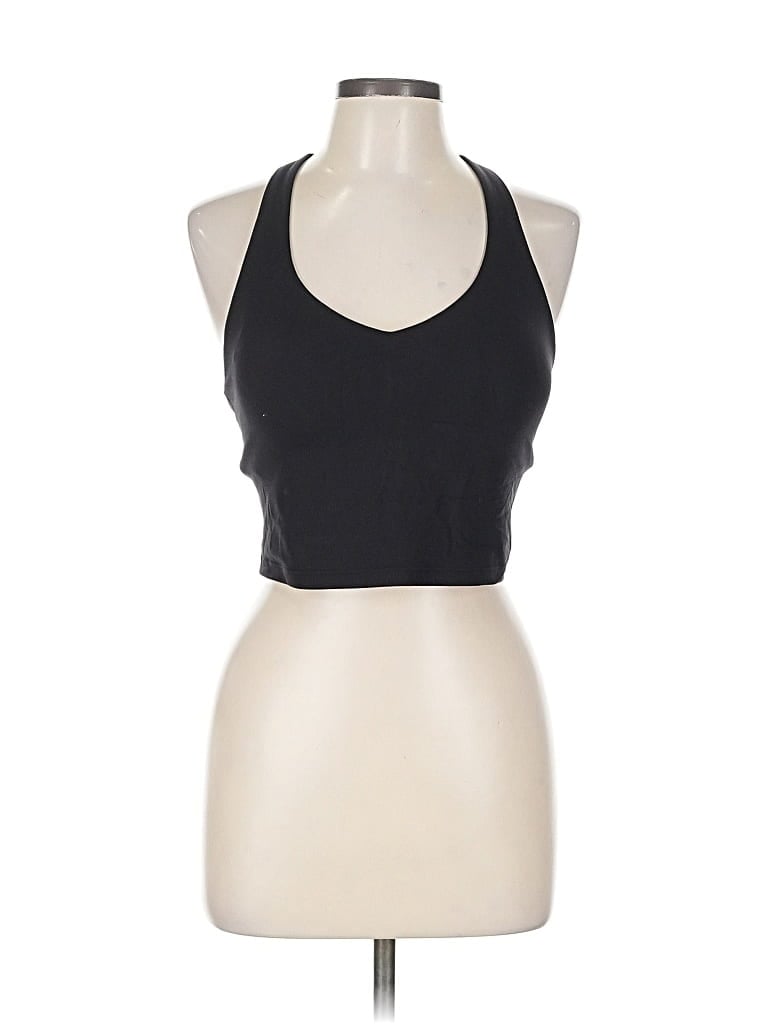 Pre-owned Offline By Aerie Tank Top Black Halter Neckline Tops