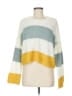 Sincerely Jules 100% Acrylic Color Block Yellow Pullover Sweater Size M - photo 1