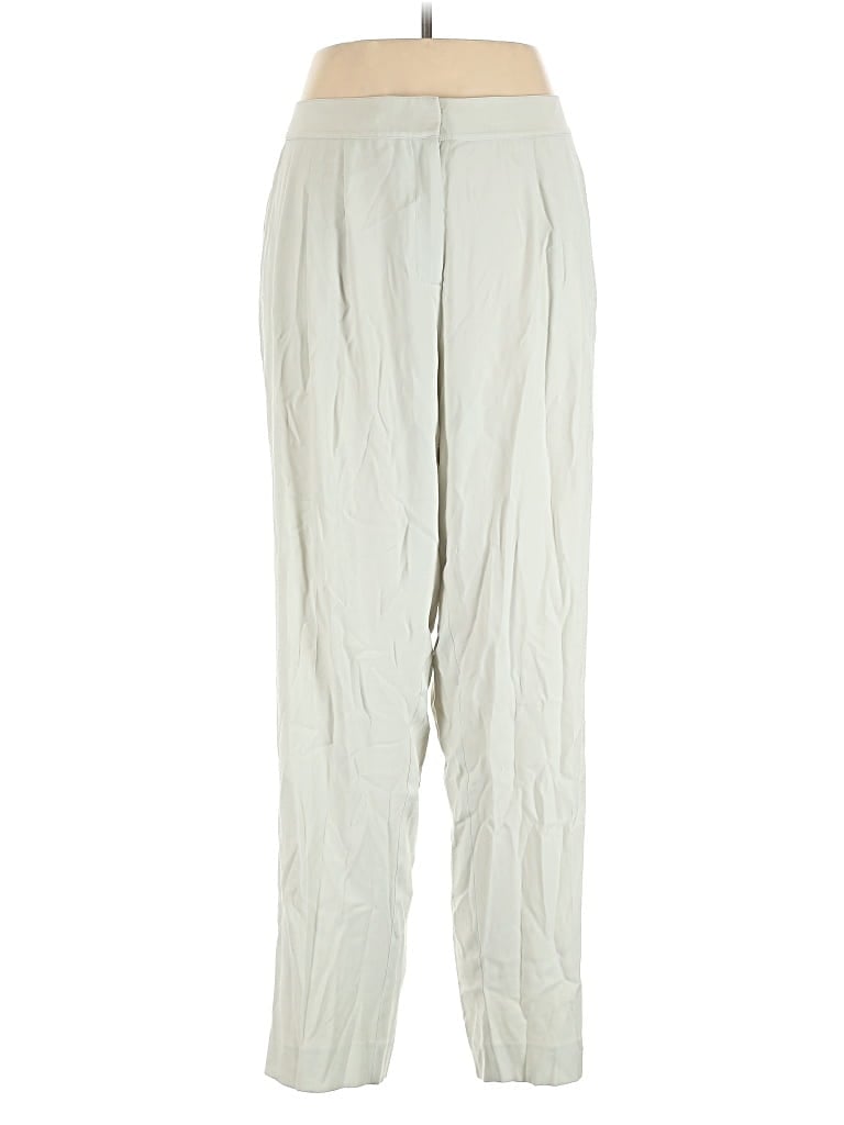 Pre-owned St John Casual Pants In Gray