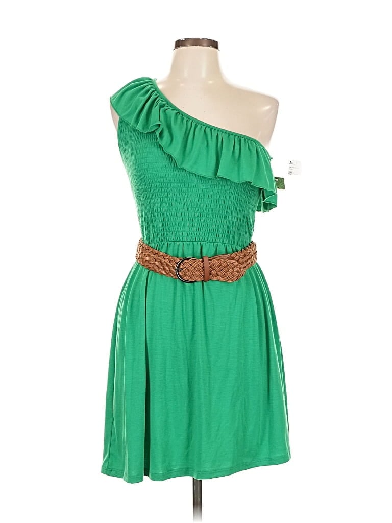 Pre-owned Derek Heart Casual Dress In Green