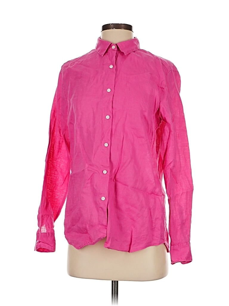 Click to view more detailed imagery on our partner's website Pre-owned Uniqlo Long Sleeve Button Down Shirt In Pink