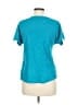 Maison Labiche Teal Short Sleeve Top Size M - photo 2