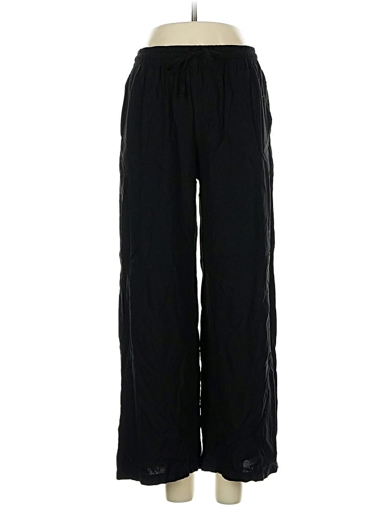 Pre-owned Uniqlo Casual Pants In Black