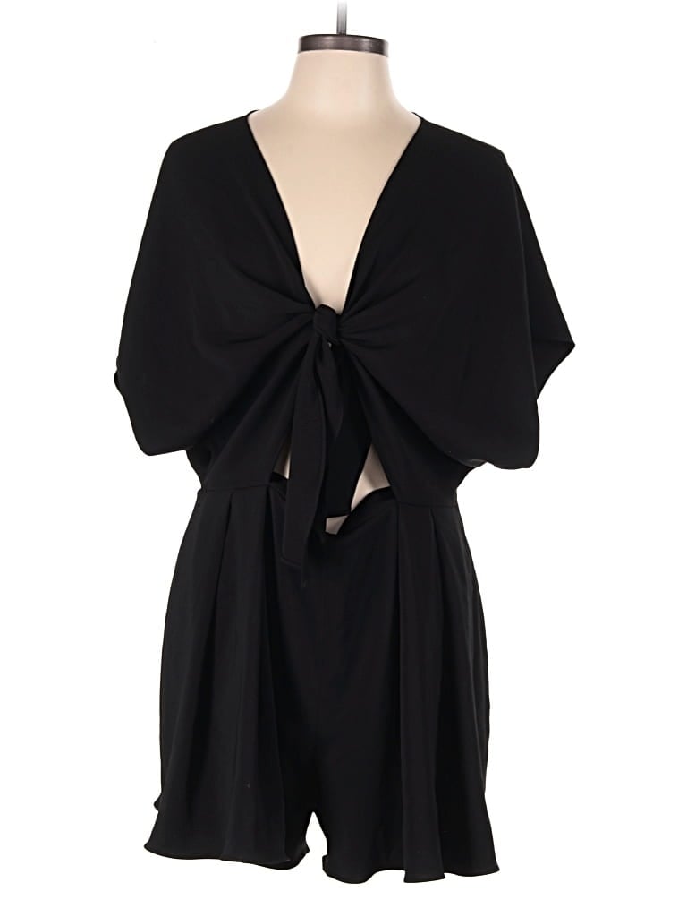 Pre-owned Jay Godfrey Romper In Black