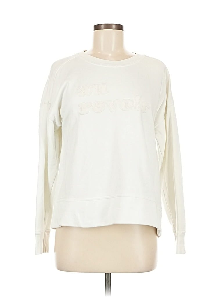 Click to view more detailed imagery on our partner's website Pre-owned Madewell Sweatshirt In White