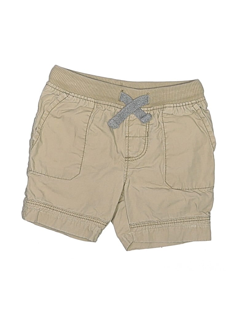 Pre-owned Carter's Babies' Khaki Shorts In Brown