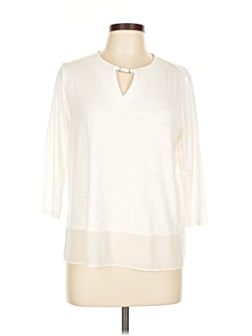Ellen Tracy 3/4 Sleeve Top (view 1)