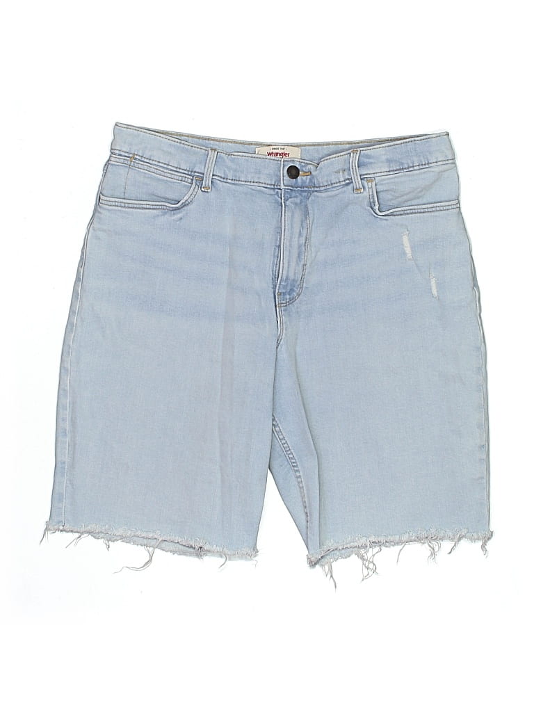 Pre-owned Wrangler Jeans Co Denim Shorts In Blue
