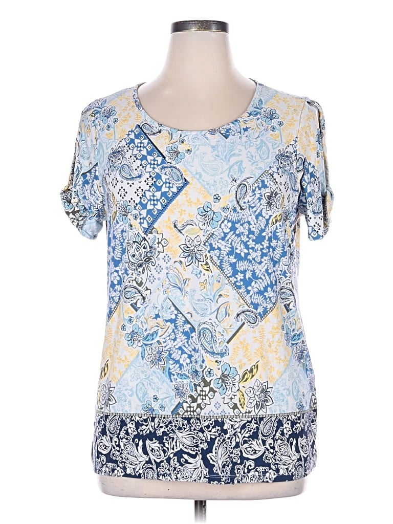 Pre-owned Westport Short Sleeve T-shirt In Blue