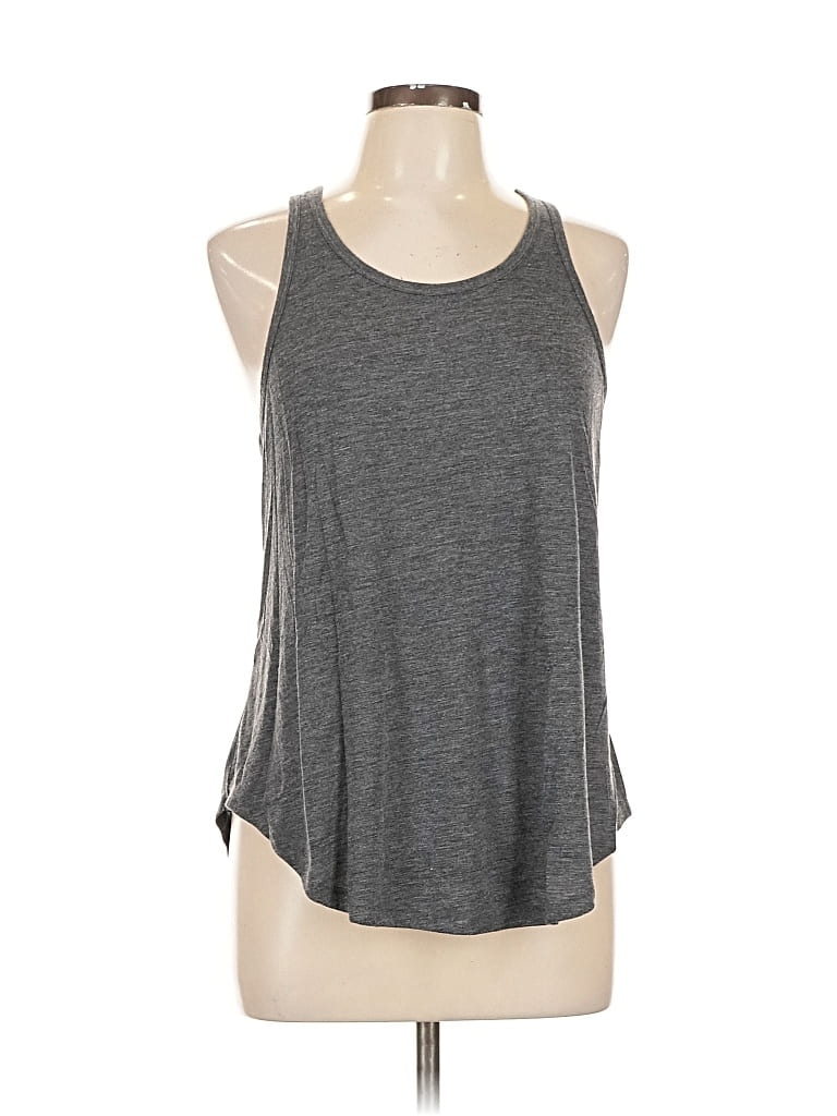 Pre-owned Victoria's Secret Tank Top Gray Halter Neckline Tops