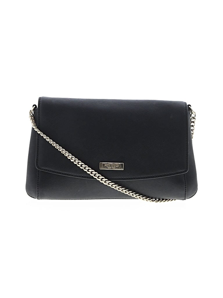 Pre-owned Kate Spade New York Leather Satchel In Black