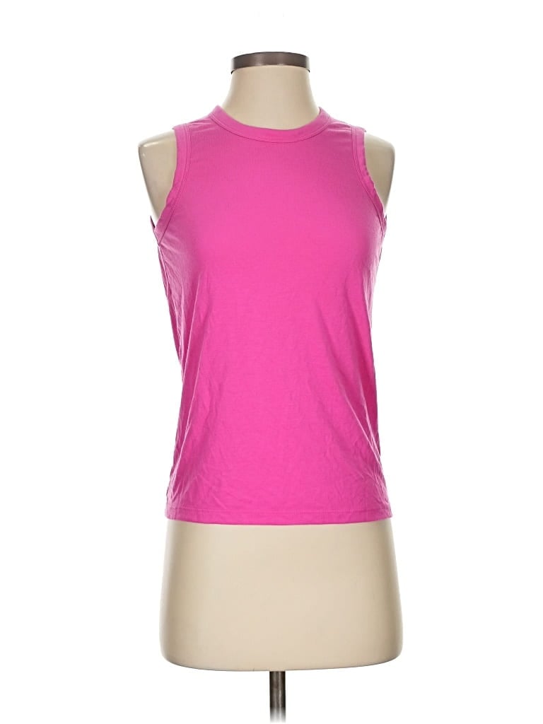Pre-owned J.crew Factory Store Sleeveless T-shirt In Pink
