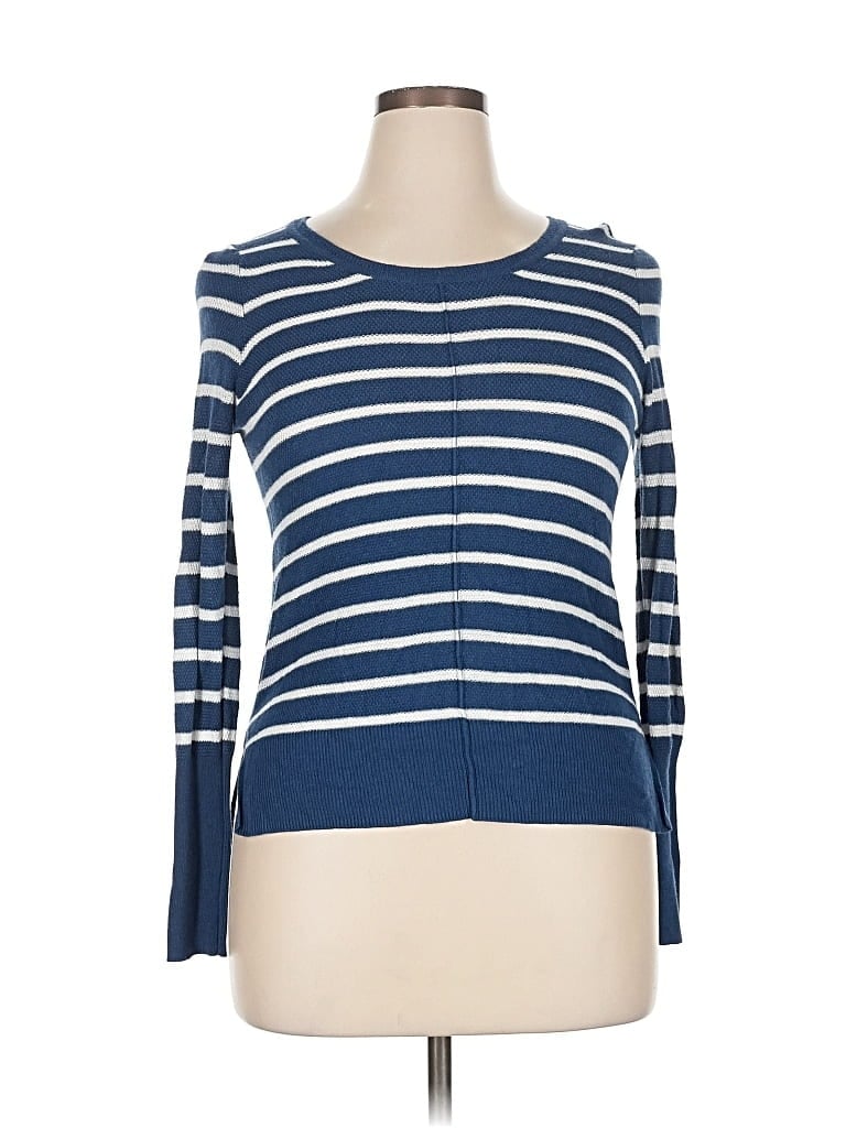 Pre-owned Hippie Rose Pullover Sweater In Blue