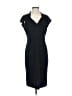misook Solid Black Casual Dress Size S - photo 1