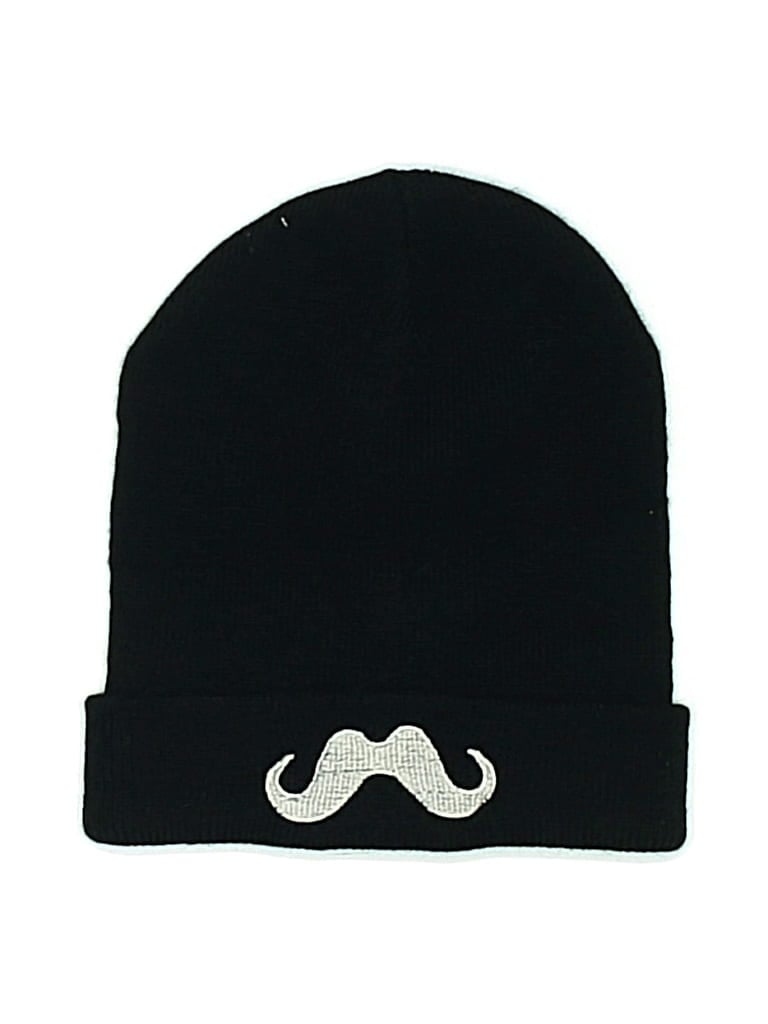 Pre-owned Unbranded Beanie Hat In Black