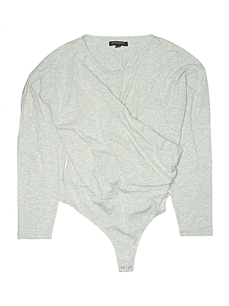 Pre-owned Banana Republic Factory Store Bodysuit In Gray