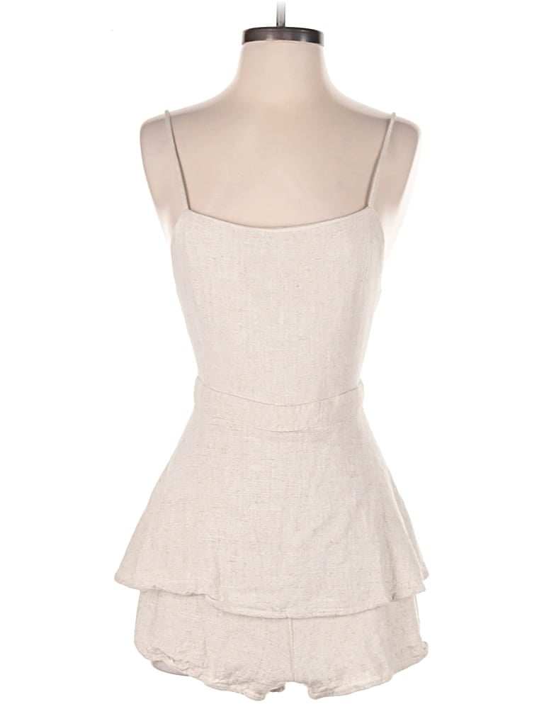 Pre-owned Altar'd State Romper In White