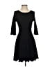 Lulus Solid Black Casual Dress Size S - photo 1