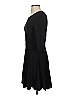 Lulus Solid Black Casual Dress Size S - photo 5