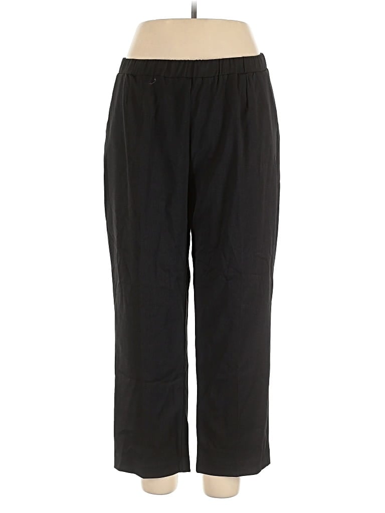 Pre-owned Allison Daley Casual Pants In Black