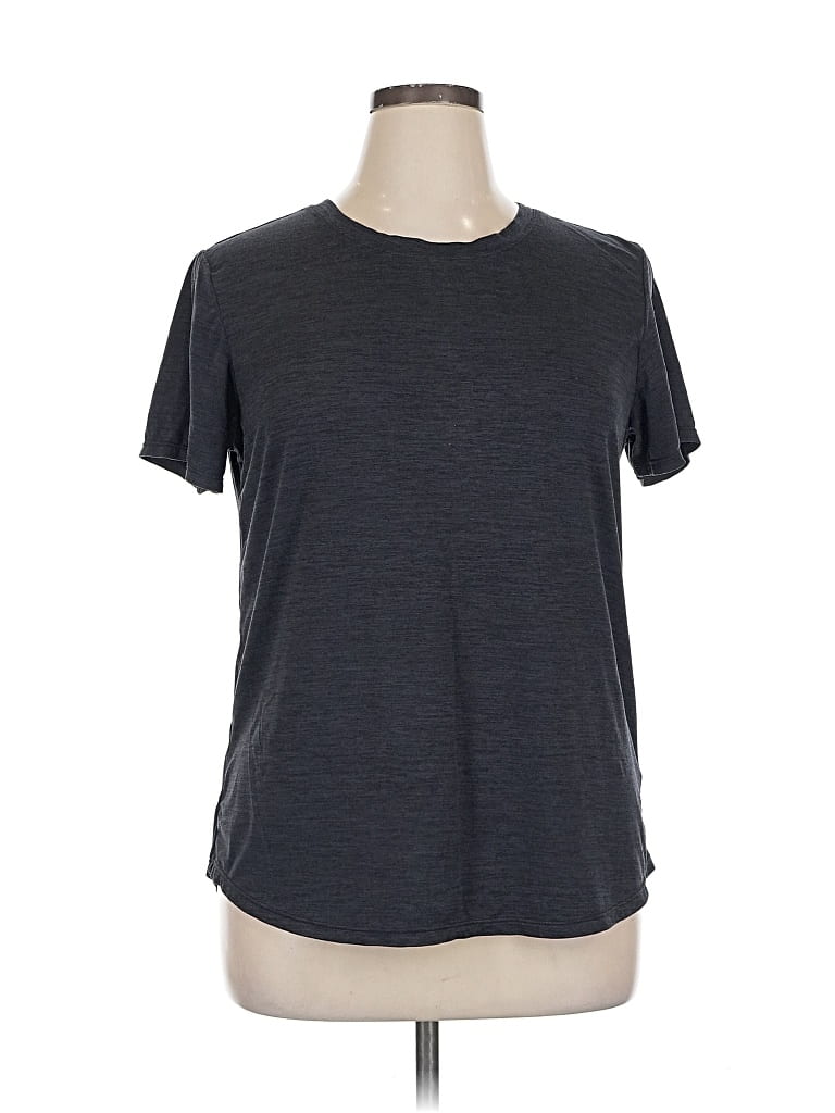 Pre-owned Jockey Short Sleeve T-shirt In Gray