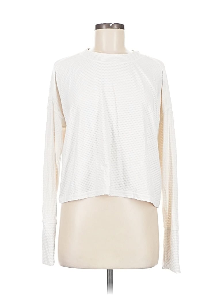 CALIA Pre-owned Cardigan Sweater In White