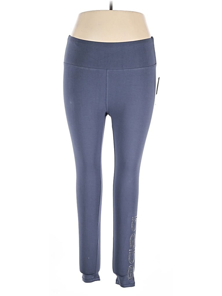 Pre-owned Bebe Sport Active Pants In Blue