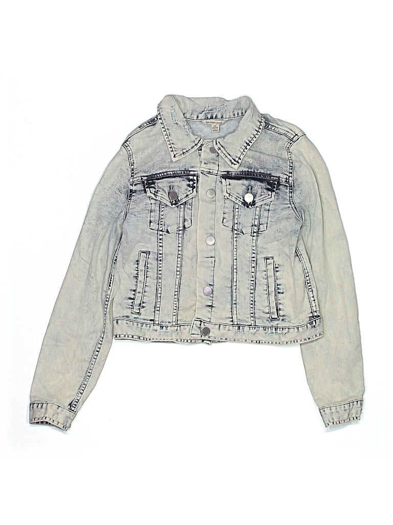 Click to view more detailed imagery on our partner's website Pre-owned Calvin Klein Jeans Est.1978 Kids' Calvin Klein Jeans Denim Jacket In Blue