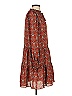 Max Studio 100% Polyester Paisley Brown Casual Dress Size XS - photo 4