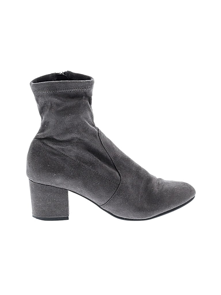 Pre-owned Steve Madden Ankle Boots In Gray