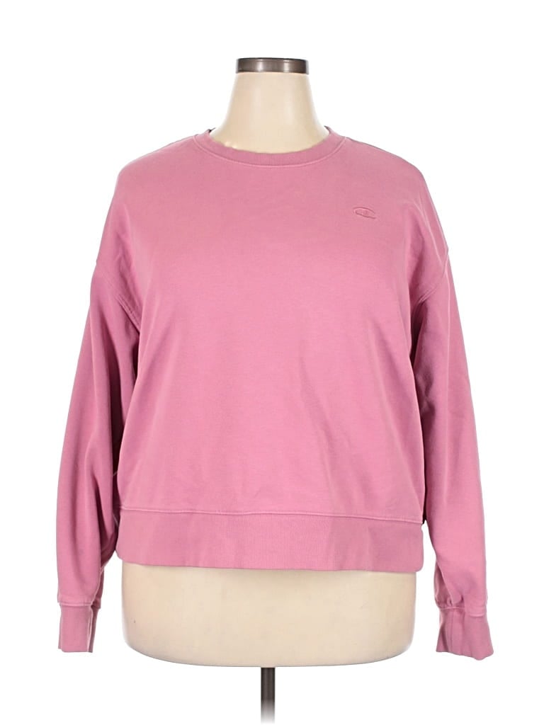 Click to view more detailed imagery on our partner's website Pre-owned Champion Sweatshirt In Pink