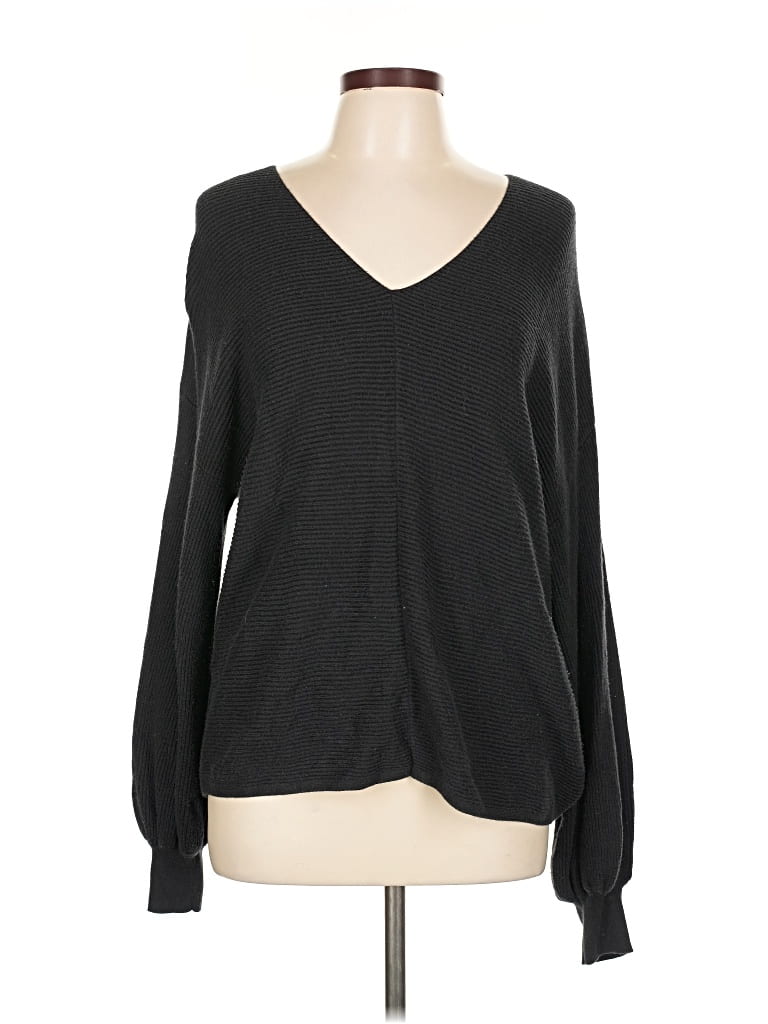 Click to view more detailed imagery on our partner's website Pre-owned 1.state Pullover Sweater In Black