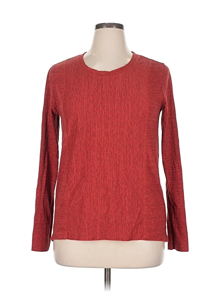 Pre-owned Lilla P Long Sleeve T-shirt In Red
