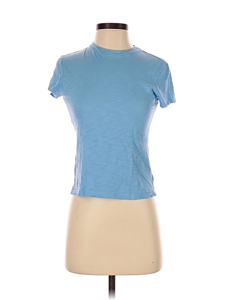 Pre-owned Theory Active T-shirt In Blue