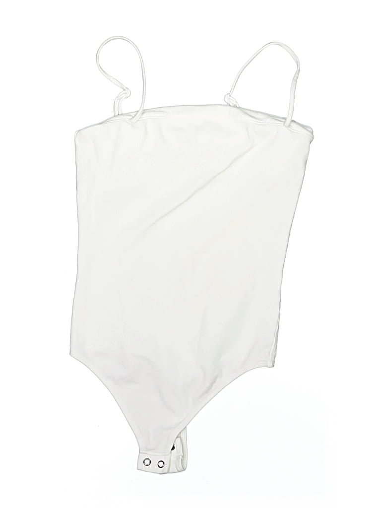 Pre-owned Express Bodysuit In White