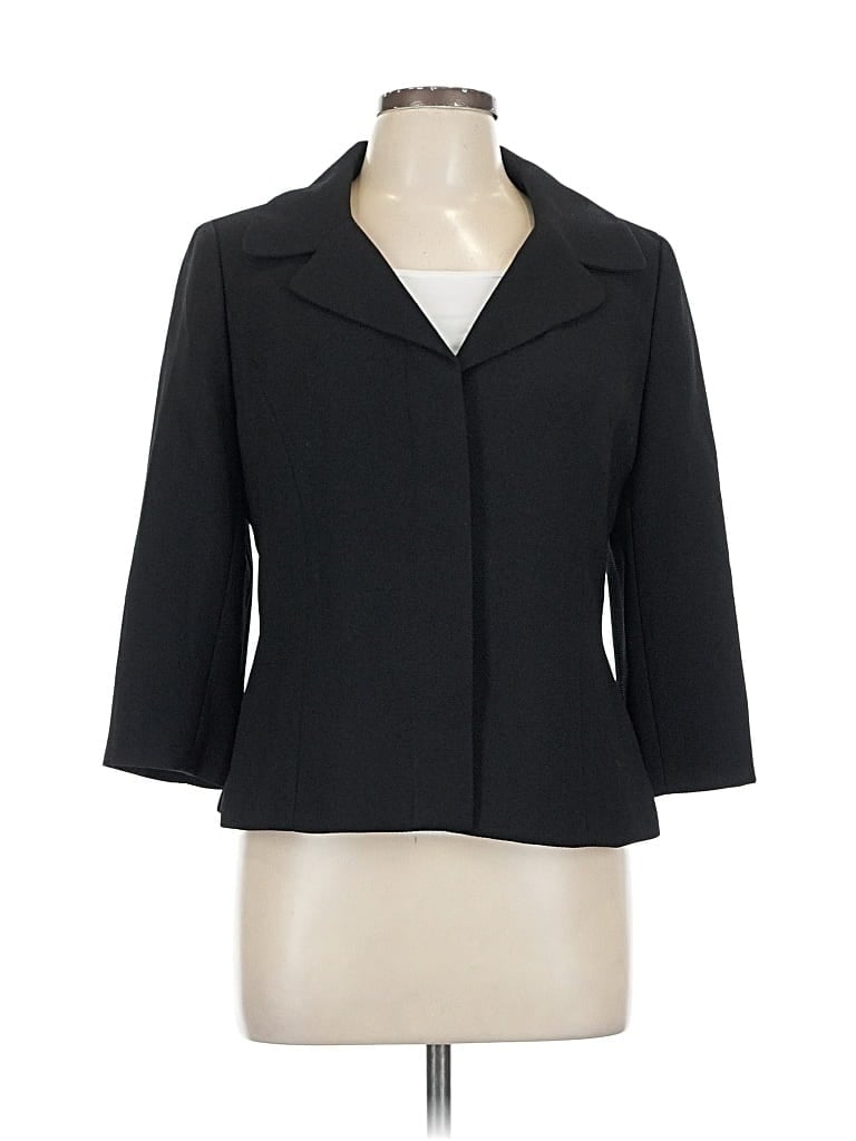 Pre-owned Ann Taylor Loft Blazer Jacket In Black