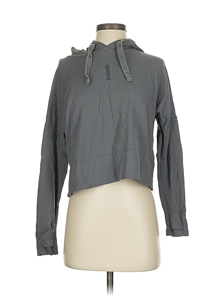 GYMSHARK Pre-owned Cardigan Sweater In Gray