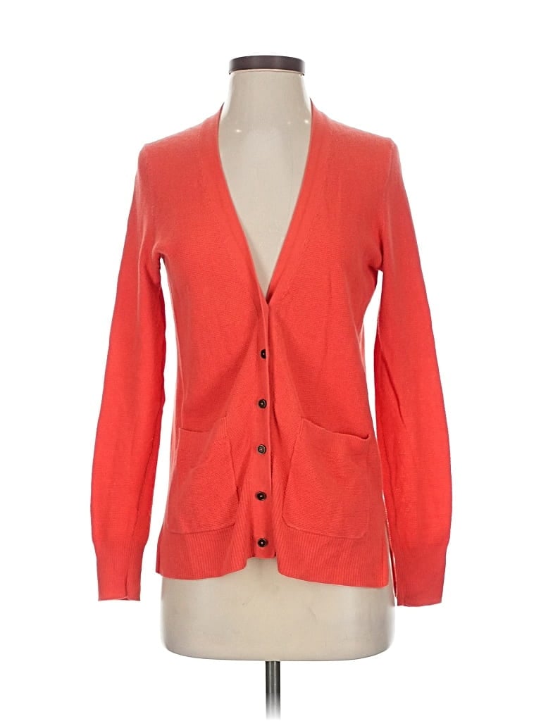 Pre-owned Madewell Cardigan Sweater In Red