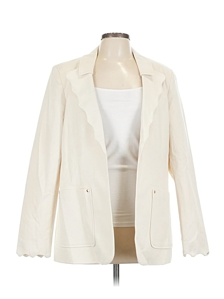 Click to view more detailed imagery on our partner's website Pre-owned Sam Edelman Blazer Jacket In White