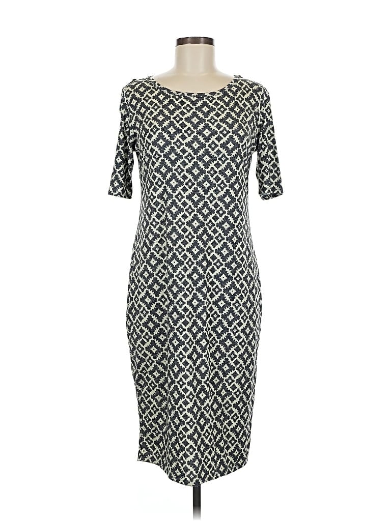 Pre-owned Lularoe Cocktail Dress In Gray