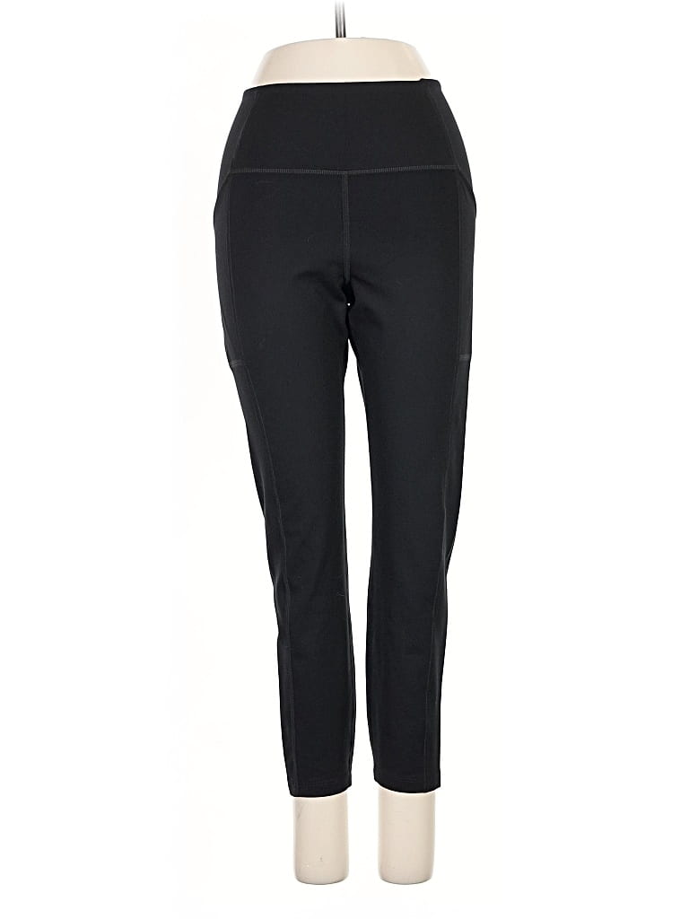 Pre-owned Girlfriend Collective Active Pants In Black