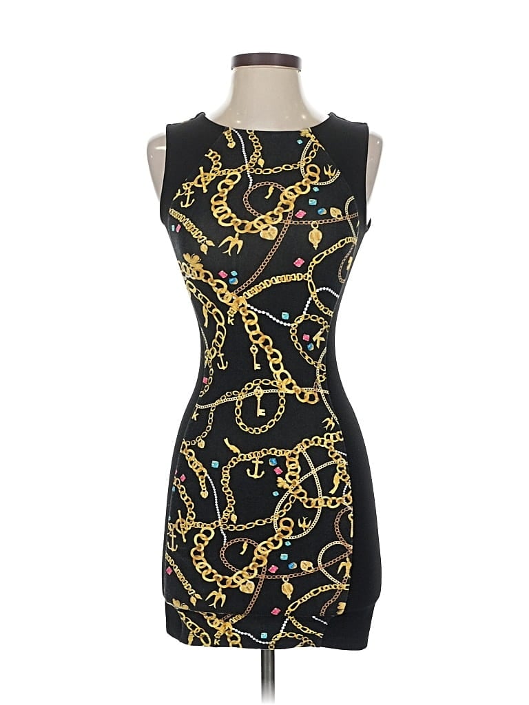 Pre-owned Divided By H&m Cocktail Dress In Black