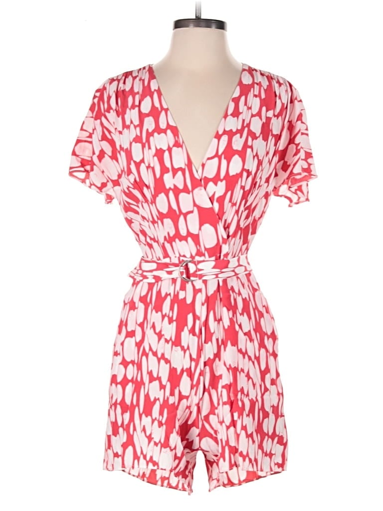 Click to view more detailed imagery on our partner's website Pre-owned French Connection Romper In Red