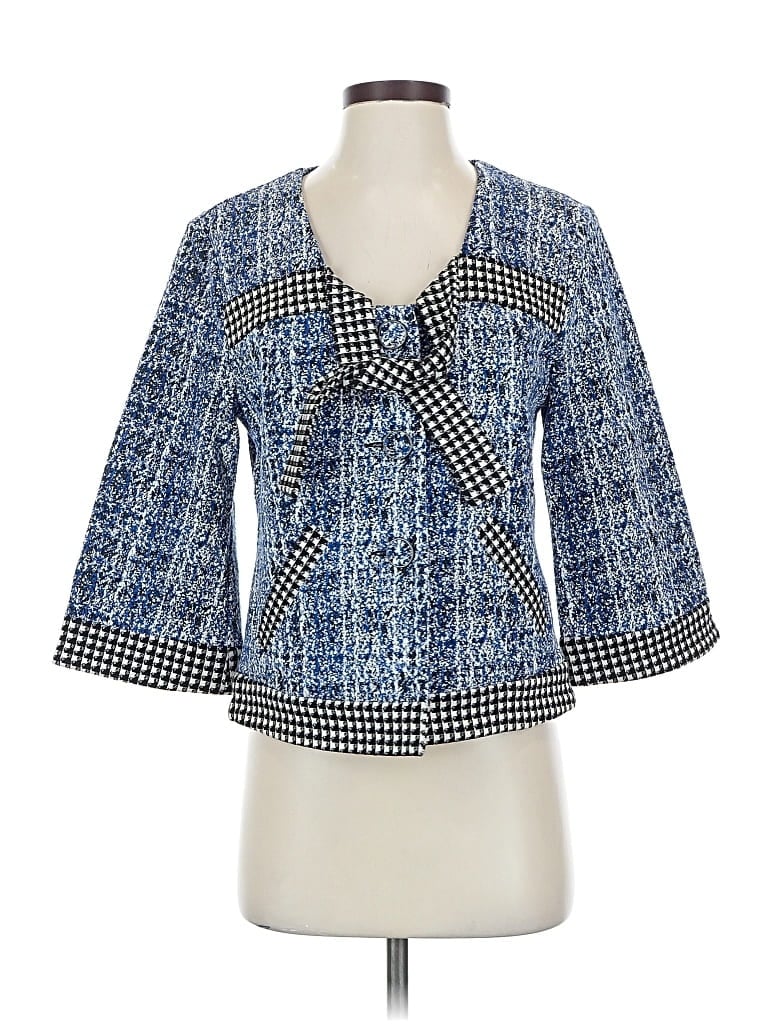 Pre-owned Cabi Blazer Jacket In Blue