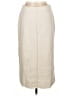 Zara Solid Ivory Casual Skirt Size L - photo 2