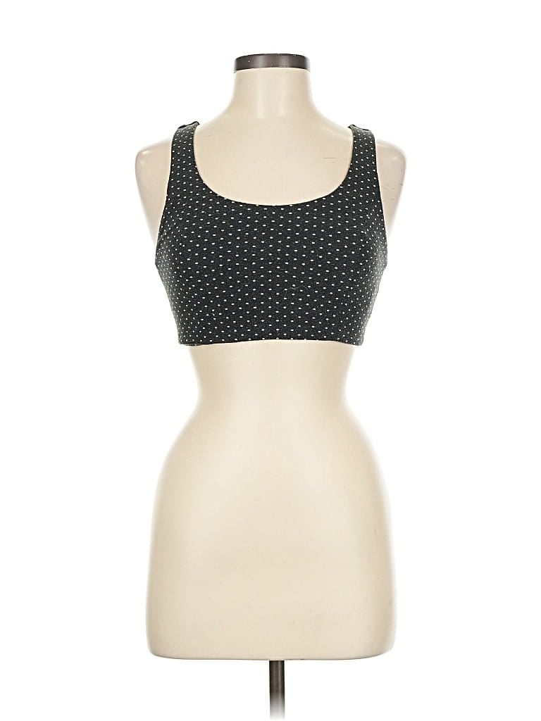 Pre-owned Pins And Needles Tank Top Black Strapless Neckline Tops