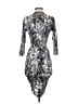BCBGMAXAZRIA Print Gray Cocktail Dress Size XS - photo 2
