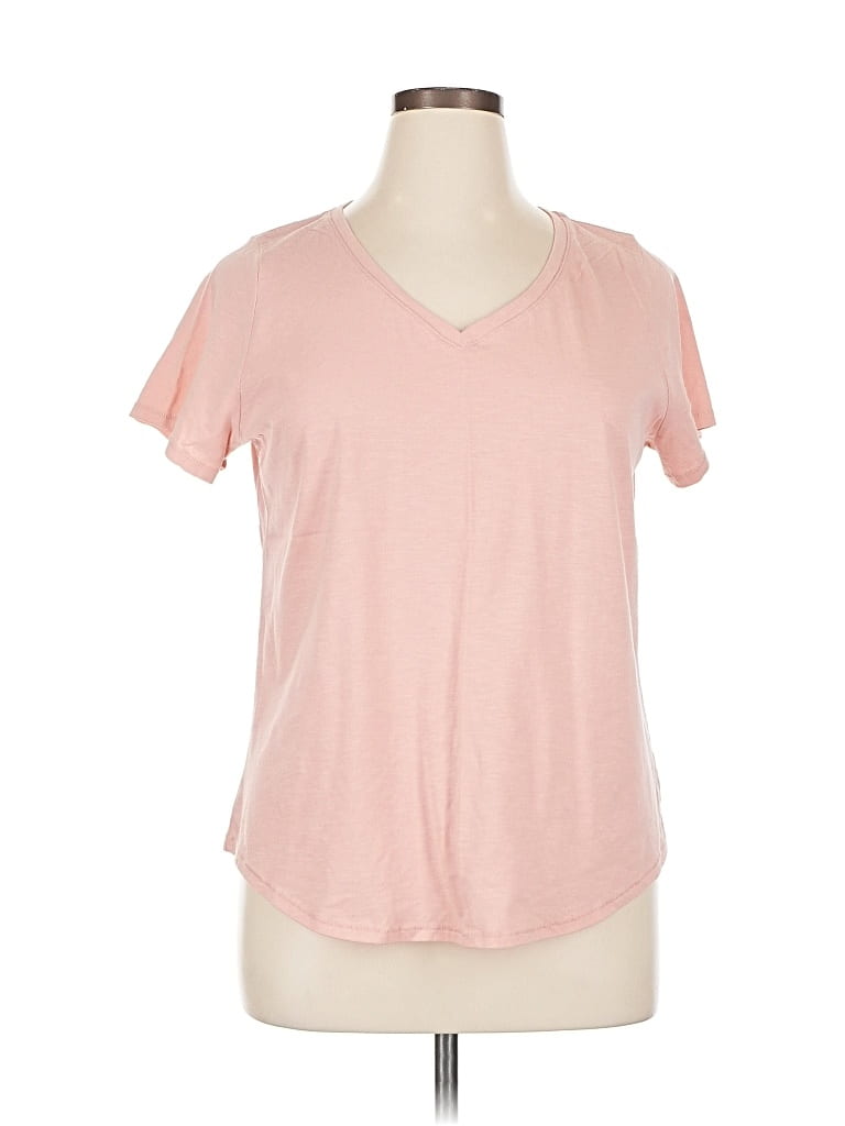Pre-owned Sonoma Goods For Life Short Sleeve T-shirt In Pink